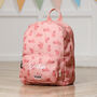 Personalised Trixie Backpack With Charming Cat Print For Nursery, School, Holiday, thumbnail 1 of 6