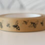 Eco Packing Tape Decorated With Bees, thumbnail 2 of 2