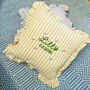 Embroidered Bespoke Cushions, thumbnail 1 of 10