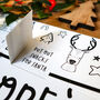 Personalised Activity Advent Calendar Woodland, thumbnail 3 of 4