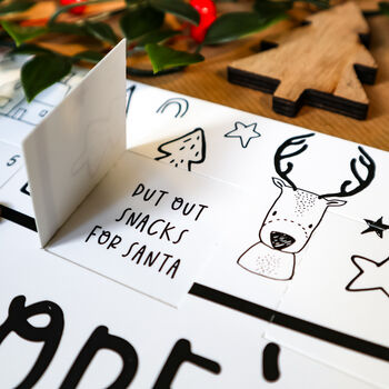 Personalised Activity Advent Calendar Woodland, 3 of 4