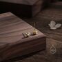 5mm Bezel Cz Crystal Stud Earrings In Sterling Silver, thumbnail 9 of 12
