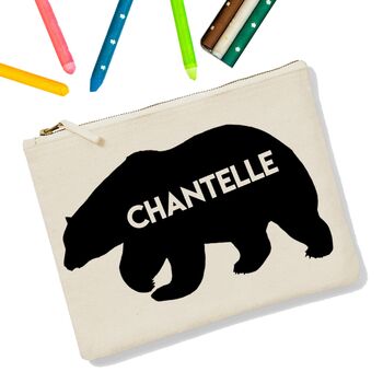 Personalised Animal Icon Zip Up Pencil Case, 12 of 12