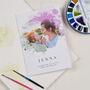 Vibrant Watercolour Style Funeral Order Of Service, thumbnail 6 of 12