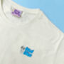 'Out Of Office' Embroidered T Shirt, thumbnail 2 of 2