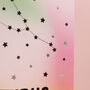 Taurus Star Sign Constellation Birthday Card, thumbnail 4 of 7