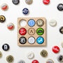 Personalised Beer Cap Initial Coaster, thumbnail 1 of 12