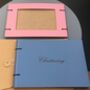 New Baby Leather Photo Album And Frame Gift Set, thumbnail 2 of 9