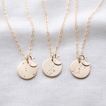 Personalised Constellation Initial Necklace, 3 of 5