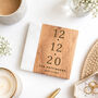 Personalised Wedding Gift Coaster, thumbnail 2 of 6