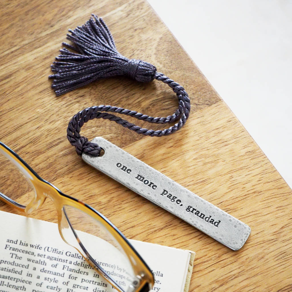 Personalised 'one More Page' Bookmark By Kutuu | notonthehighstreet.com