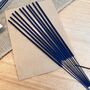 Lavender And Bergamot Hand Dipped Incense Sticks Vegan, thumbnail 10 of 12