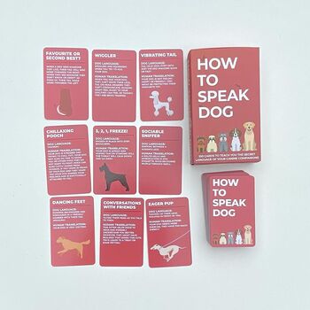 100 How To Speak Dog Cards, 2 of 3