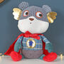 Super Hero Bear With Personalised Cape, thumbnail 1 of 5