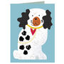 Mini Staffordshire Dog Card, thumbnail 2 of 5