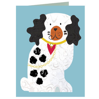 Mini Staffordshire Dog Card, 2 of 5