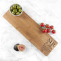 Personalised Mr And Mrs Bamboo Serving Board, thumbnail 5 of 5