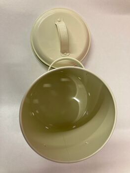 Cream Metal Onion Storage Tin – 19.5cm, 4 of 9