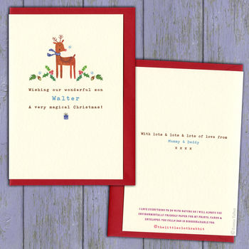 Baby's First Christmas Card Or Choose Your Wording, 5 of 12