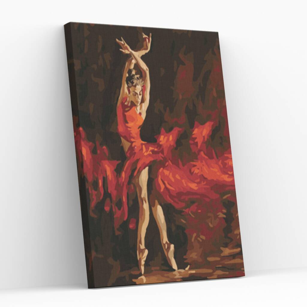 Dance Of Passion Complete Guided Painting Kit, 1 of 11