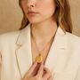 Personalised Large Oval 9ct Gold Photo Locket Necklace, thumbnail 4 of 10