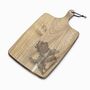 Personalised Griffon Bruxellois Engraved Acacia Serving Board, thumbnail 8 of 11