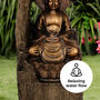 Secluded Buddha LED Garden Water Feature, thumbnail 5 of 5