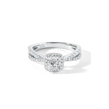 Marina White Gold Lab Grown Diamond Engagement Ring, 3 of 5