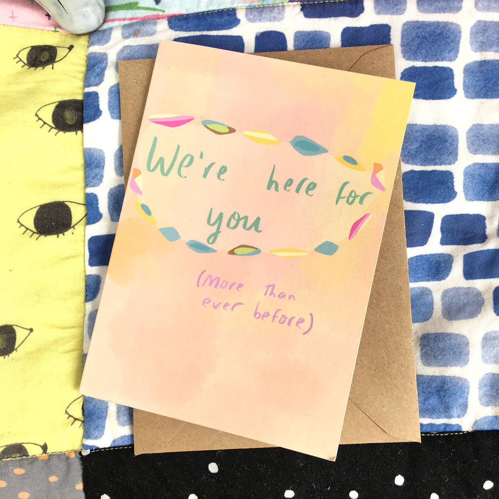 We're Here For You More Than Ever Before Card, 1 of 3