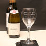 Personalised Mother Of The Bride Wine Glass In Gift Box, thumbnail 2 of 6