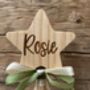 Personalised Chunky Wooden Wand With Ribbon, thumbnail 3 of 5