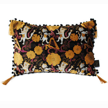 The Unicorn And Lion Eco Friendly Rectangle Cushion, 2 of 2