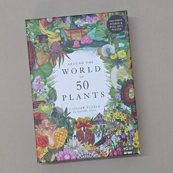 Around The World In 50 Plants 1000 Piece Jigsaw Puzzle, 3 of 4