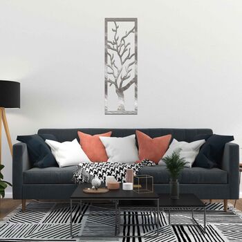 Minimalist Metal Tree Wall Art For New Home Decor, 5 of 12