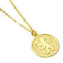 Chelsea Football Club Gold Finish Crest Necklace, thumbnail 1 of 3