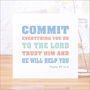 'He Will Help You' Contemporary Bible Verse Card, thumbnail 1 of 4