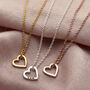 Personalised Micro Message Heart Necklace, thumbnail 1 of 10