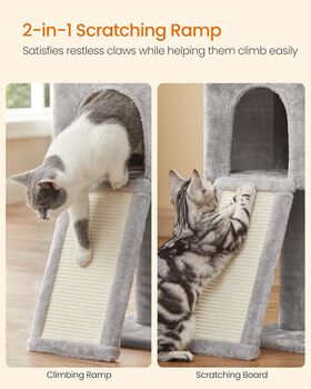 Cat Tree Cat Tower Scratching Post Stand, 6 of 9