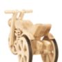 Hibba Classic Wooden Ride On And Rocking Trike, thumbnail 9 of 10