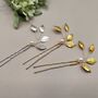 Wedding Hair Accessories Gold Set Of Two, thumbnail 11 of 12