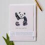 'Well Done, High Five!' Panda Save The Planet Card, thumbnail 1 of 4