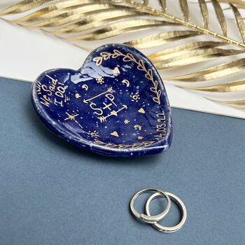 Heart Shaped Engagement Ring Dish, 4 of 6