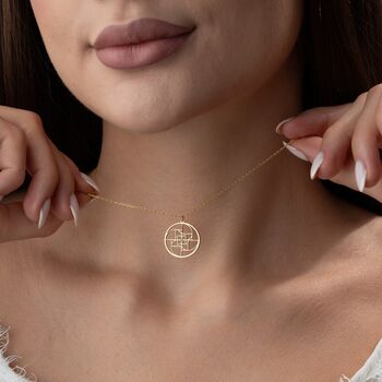 'Maths Is Beautiful' Golden Ratio Fibonacci Necklace, 2 of 9