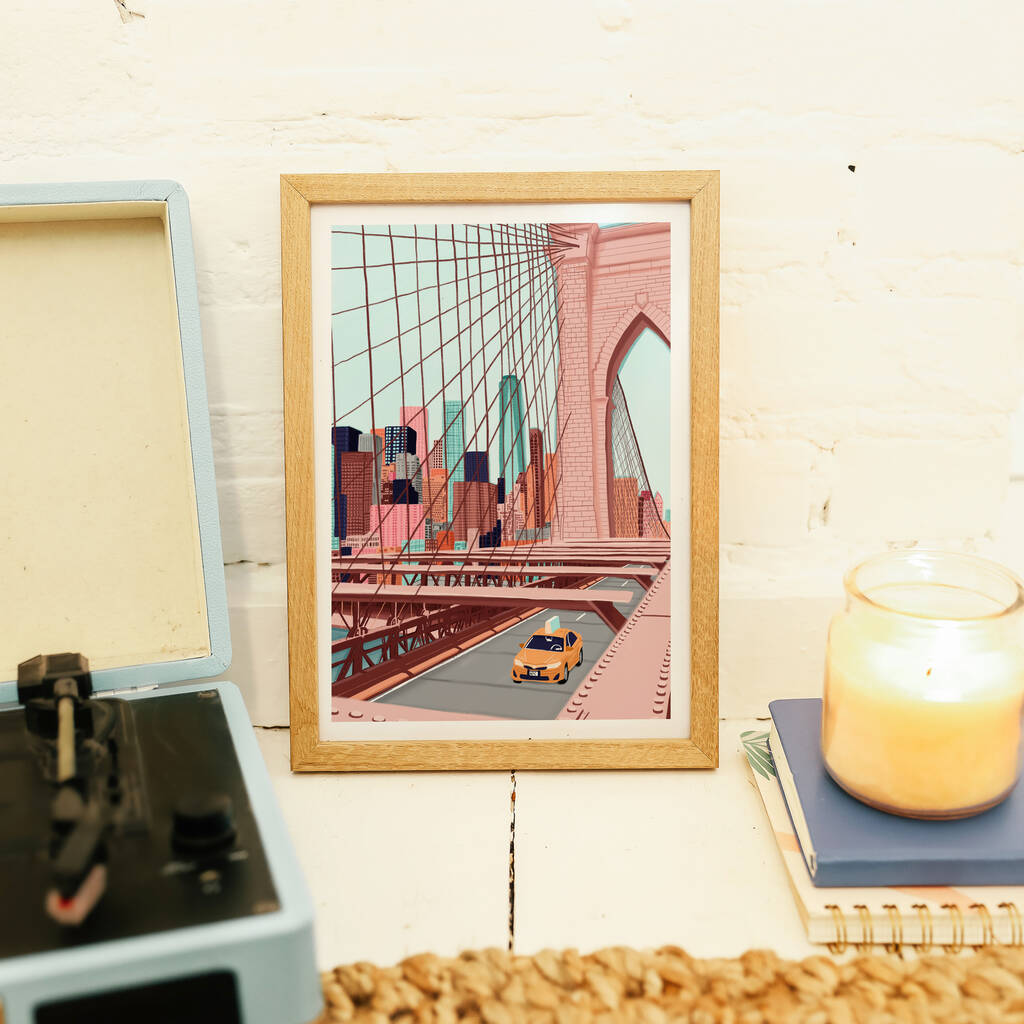 New York Art Print By Simply,Katy