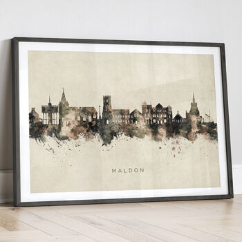 Maldon Cityscape Art Print, 12 of 12