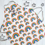 Personalised Rainbow Linen Apron, thumbnail 2 of 10