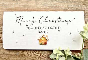 Personalised Christmas Money Wallet, 3 of 5