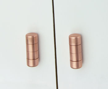 Copper Knob With Ridging Detail, 3 of 5