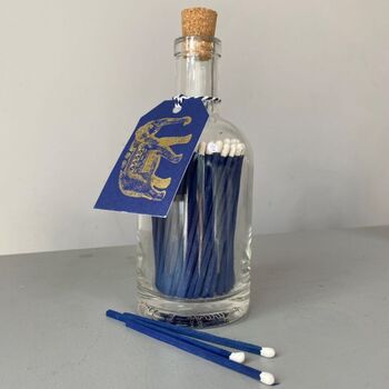 Matches In A Glass Luxury Bottle, Gift, 11 of 11