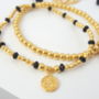 Gold Vermeil Dreamcatcher Bracelet Set, thumbnail 4 of 6